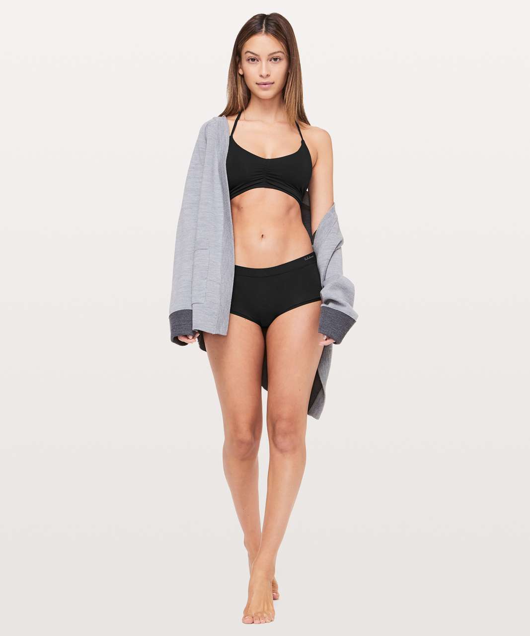 Lululemon Simply There Bralette - Black - lulu fanatics