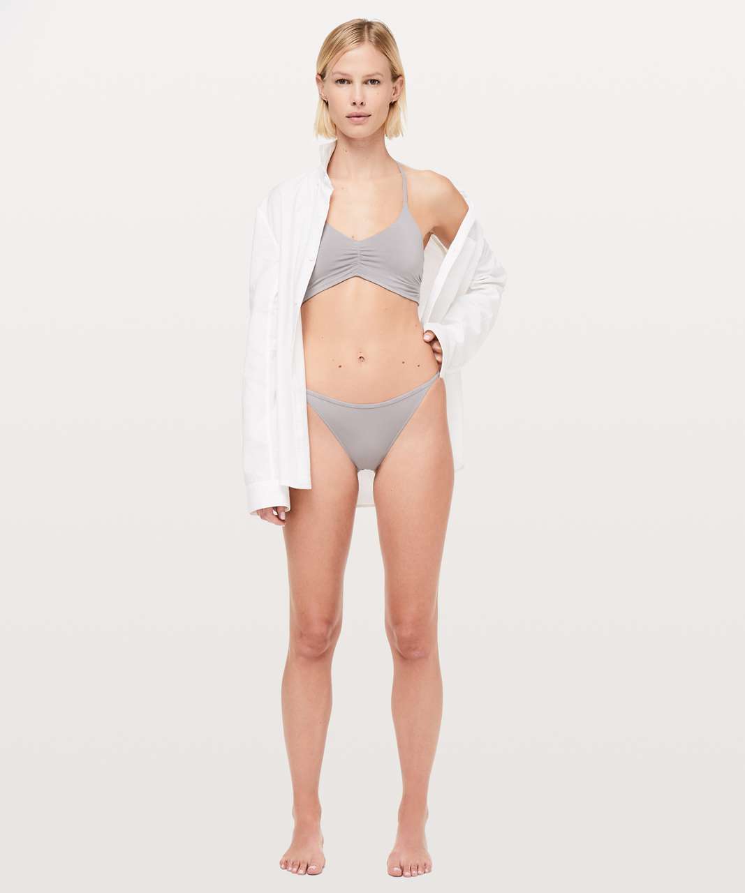 Lululemon Simply There Bralette - Dark Chrome