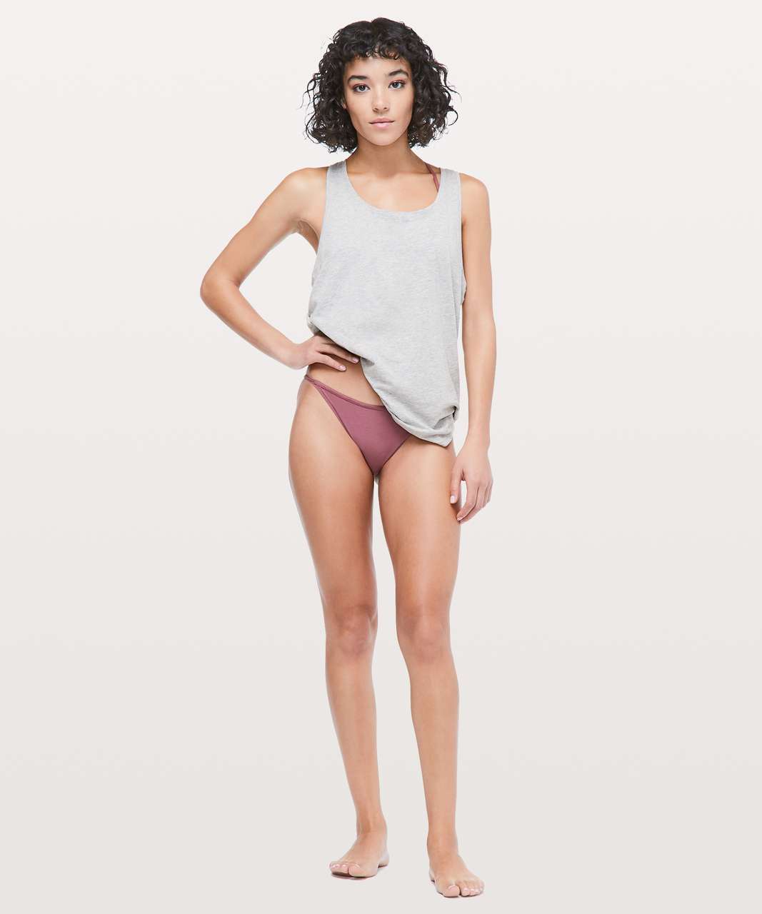 Lululemon Simply There Cheeky Bikini - Misty Merlot