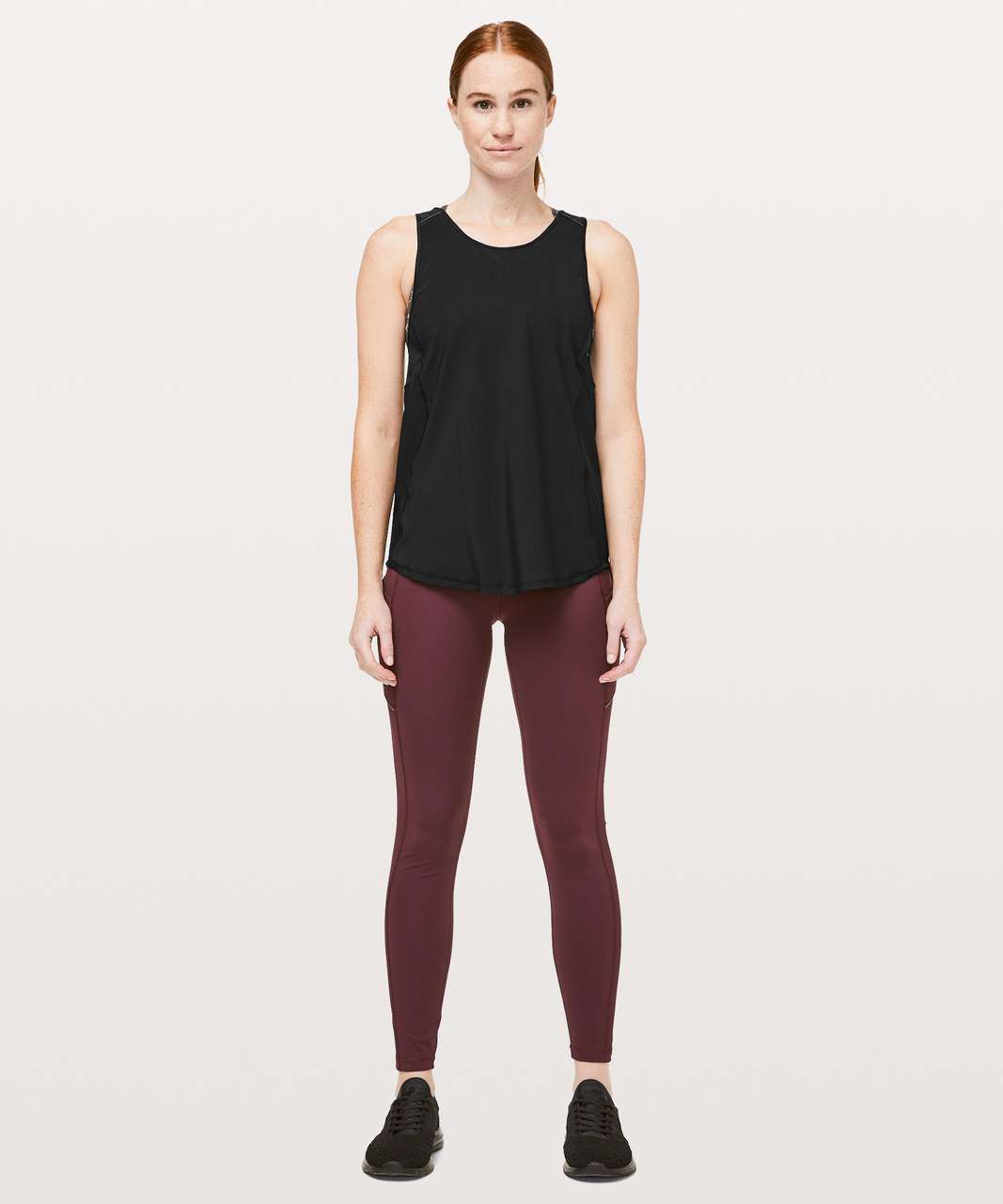 Lululemon Sculpt Tank *Tie Back - Black