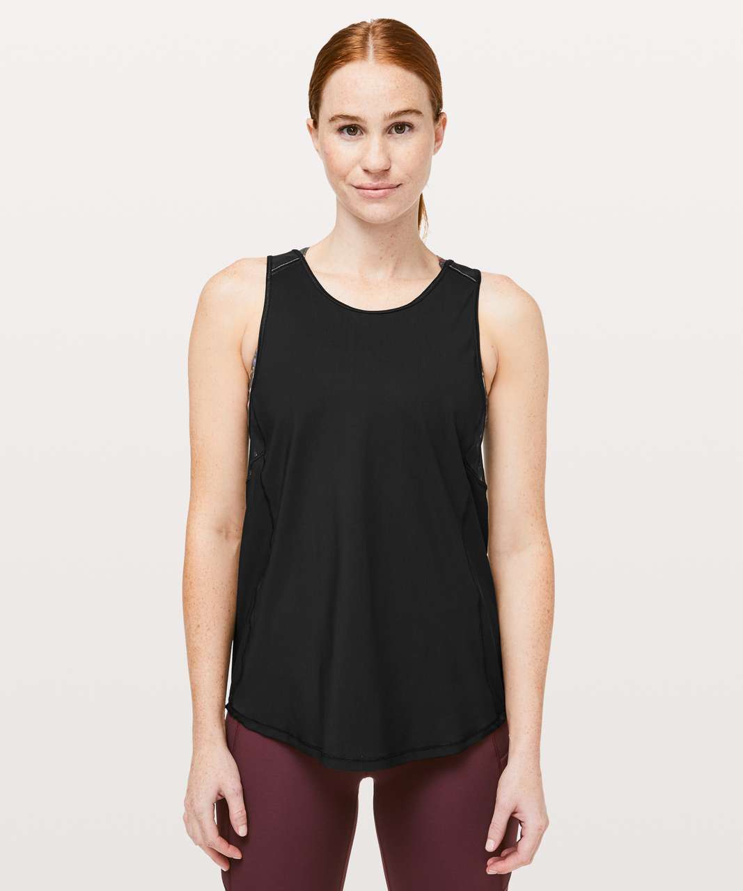 Lululemon Sculpt Tank *Tie Back - Black