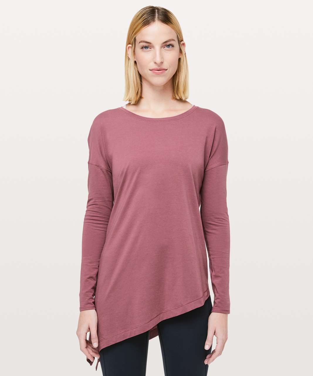 Lululemon To The Point Long Sleeve - Misty Merlot - lulu fanatics