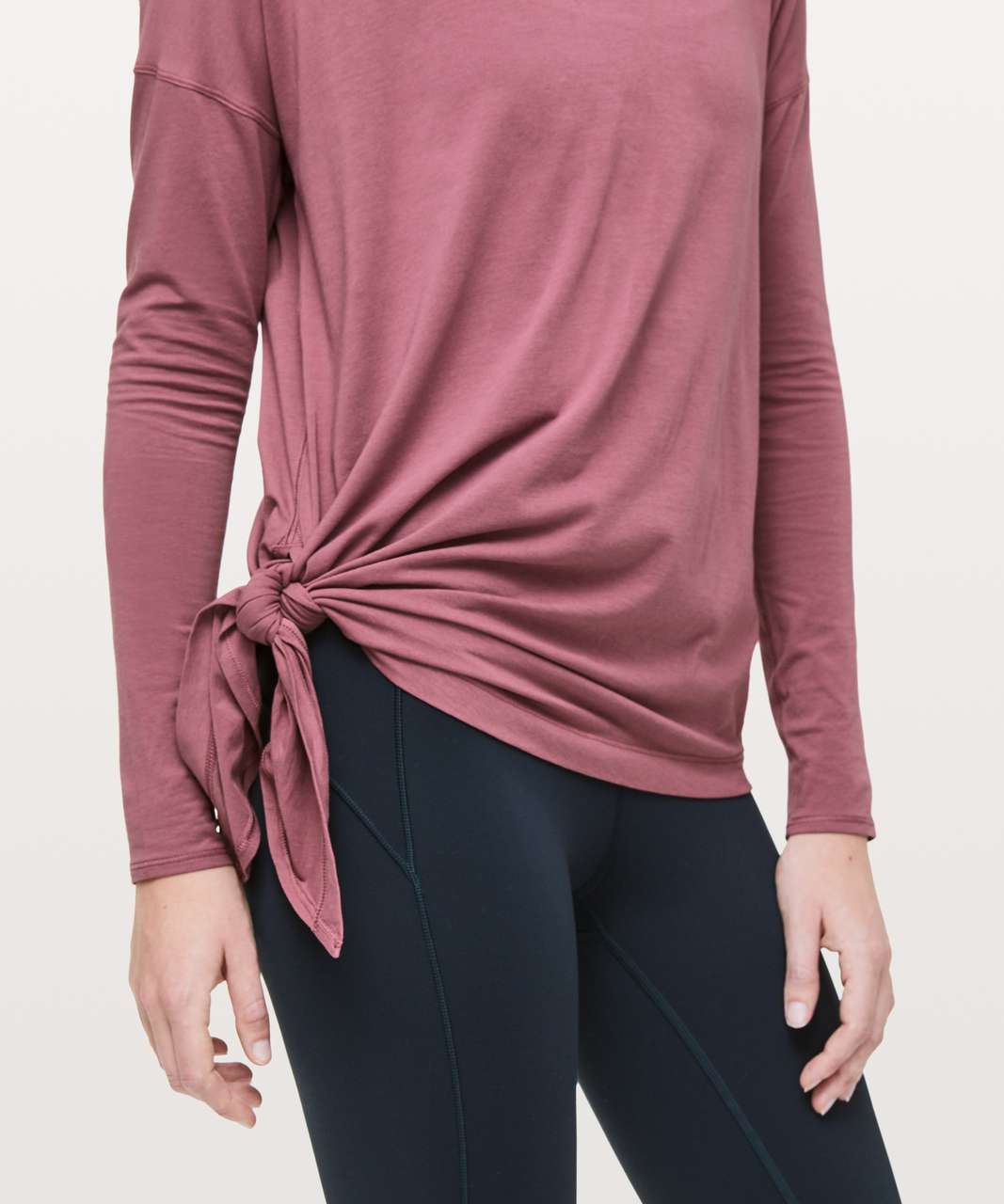 Lululemon To The Point Long Sleeve - Misty Merlot