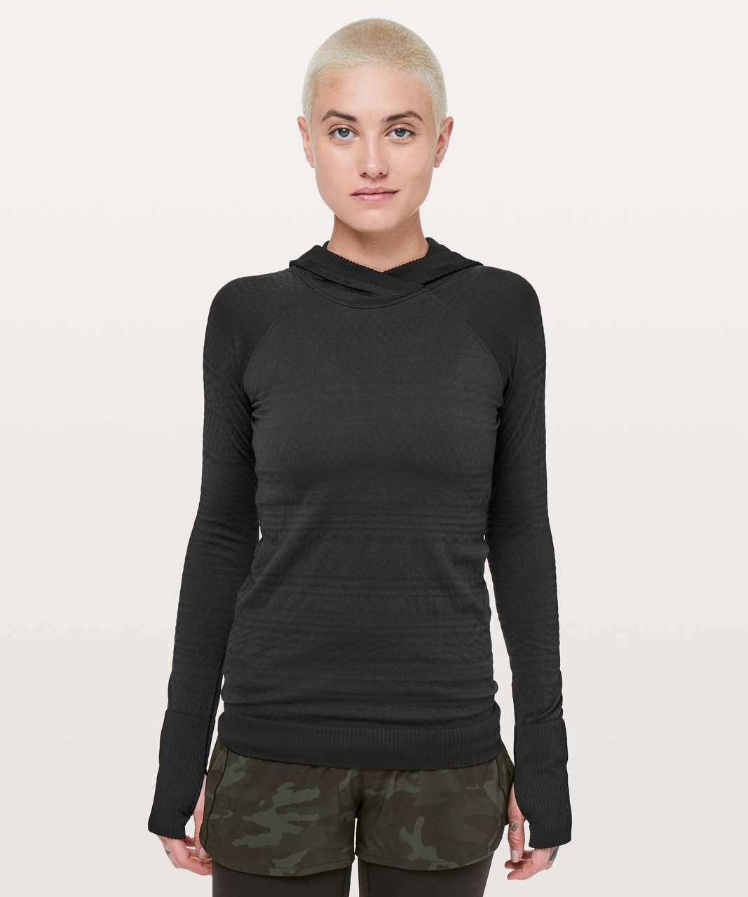 Lululemon Rest Less Hoodie - Black / Black