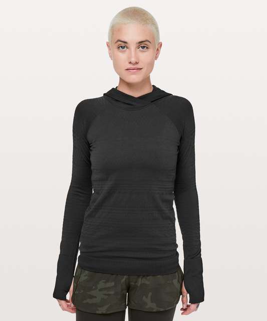 Lululemon Rest Less Pullover In Particolour Black/alpine White | ModeSens