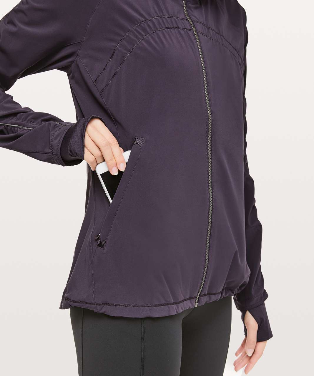 Lululemon Gather And Sprint Jacket - Ultra Violet - lulu fanatics