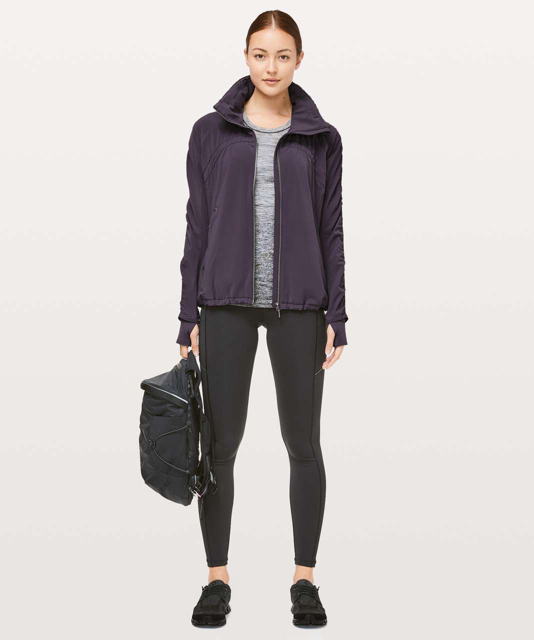 Lululemon Gather Up Jacket - Black - lulu fanatics