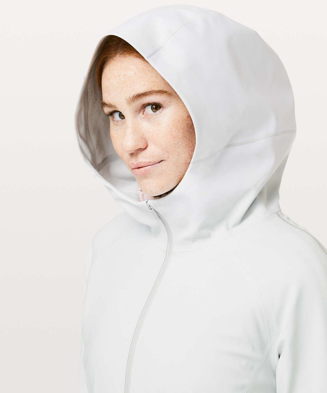 Lululemon Glyde Along Softshell - Silver Ice