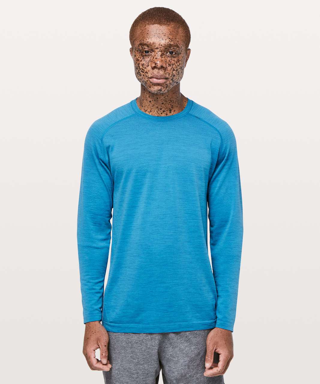 Lululemon Metal Vent Tech Long Sleeve - Dark Royal / Baltic Blue