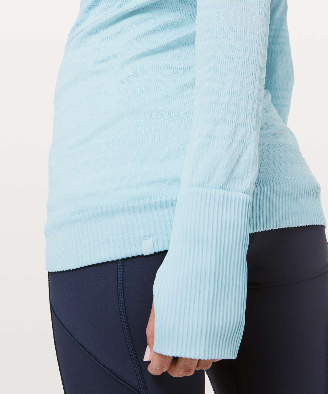 Lululemon Rest Less Pullover - Blue Haze / Blue Haze