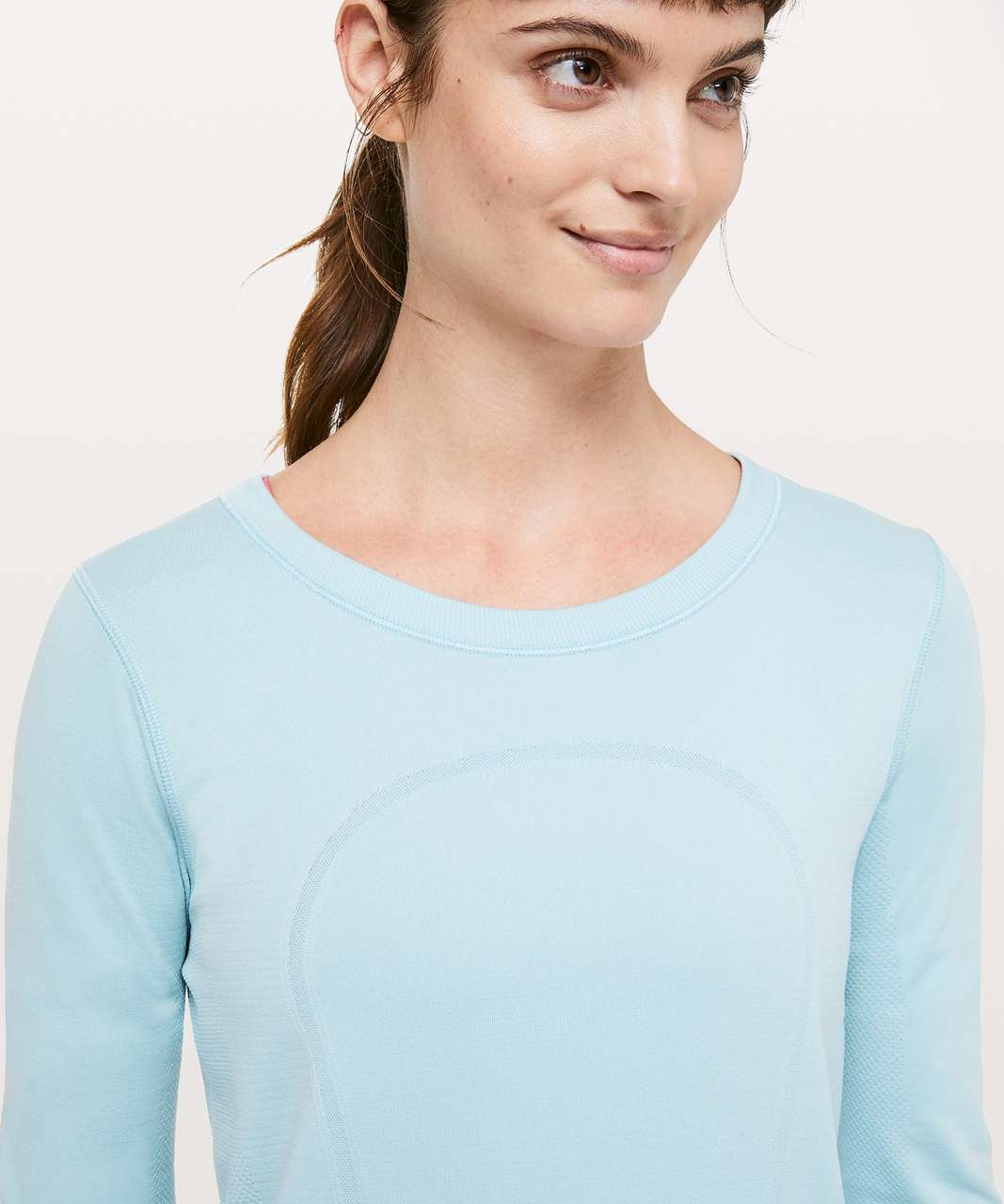 Lululemon Swiftly Tech Long Sleeve (Breeze) *Relaxed Fit - Blue Haze / Blue Haze