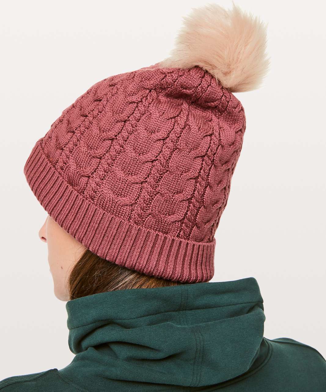 Lululemon Show Me The Sherpa Beanie - Misty Merlot