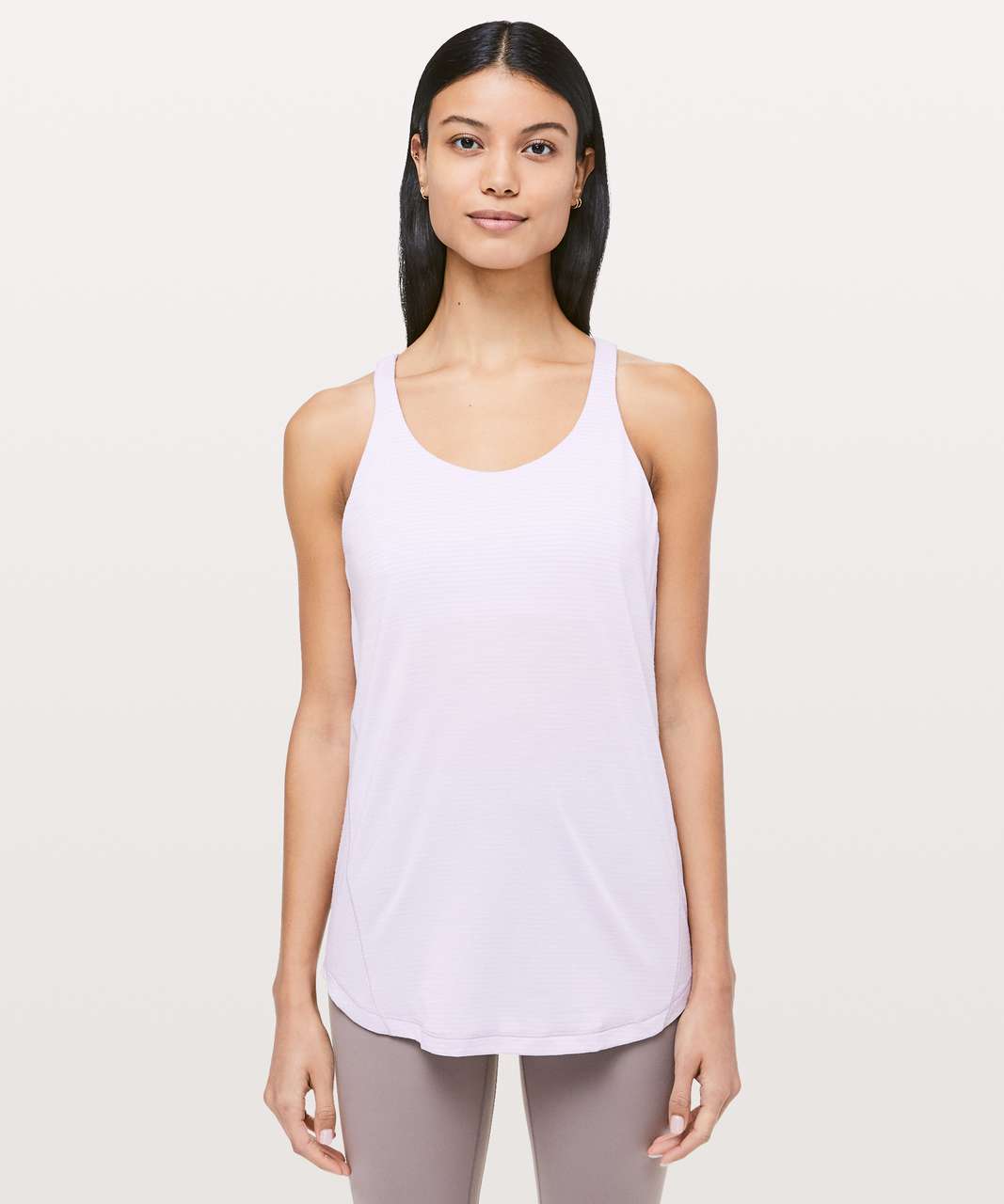 Lululemon Moment To Movement 2-In-1 Tank - Heathered Sheer Lilac / Sheer Lilac