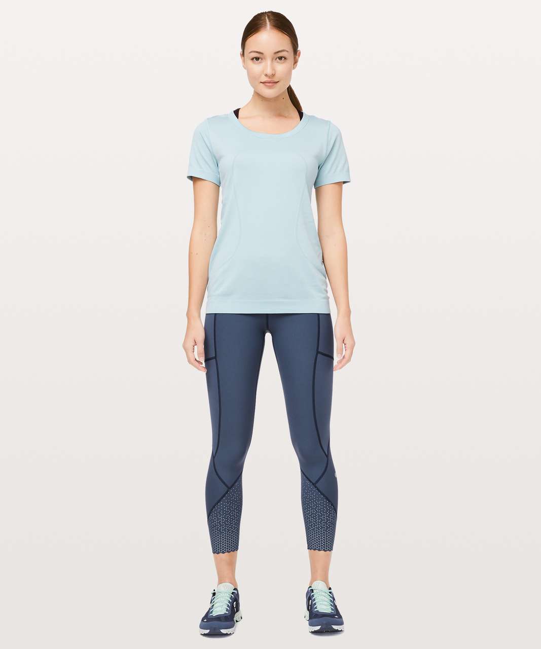 Lululemon Swiftly Tech Short Sleeve (Breeze) *Relaxed Fit - Blue Haze / Blue Haze