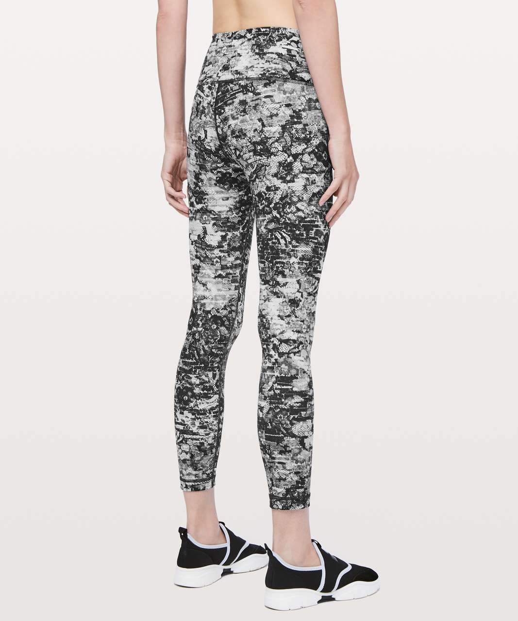 lululemon athletica, Pants & Jumpsuits, Lululemon Wunder Under Hi Rise  Lace Print Leggings Size 8 B