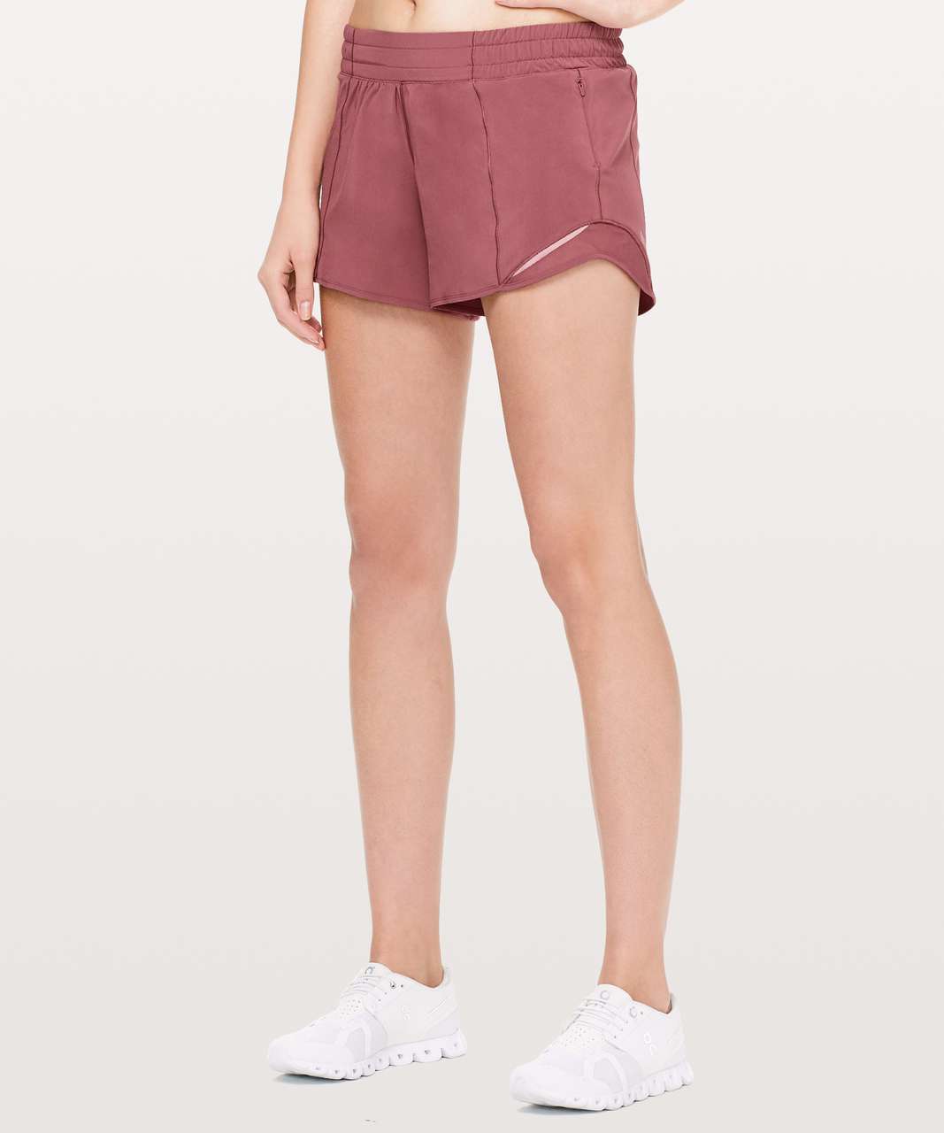 Lululemon Hotty Hot Short II *Long 4" - Misty Merlot