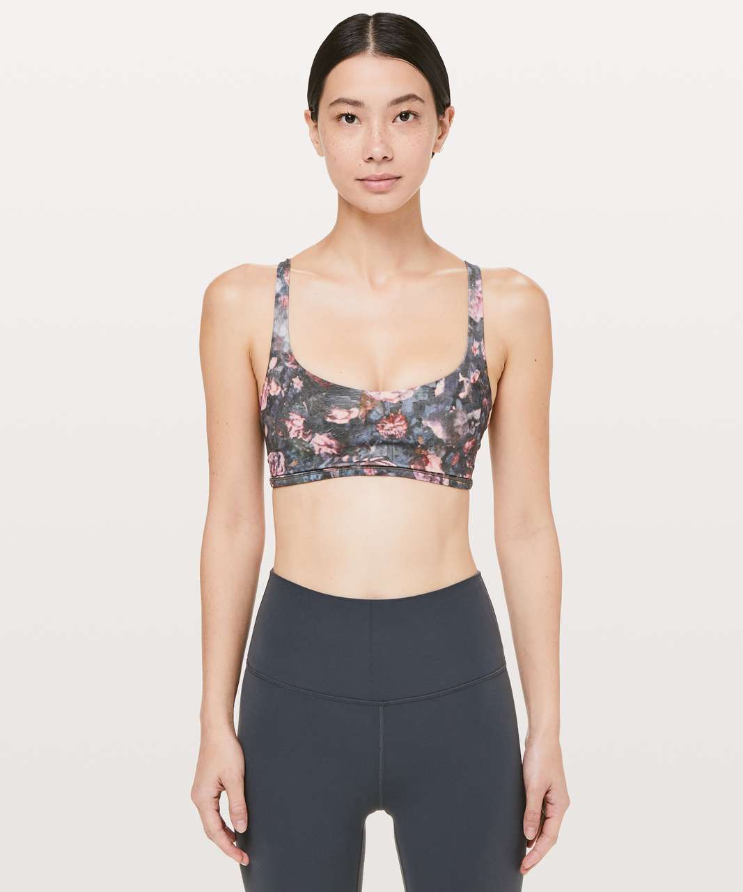 Lululemon Free To Be Bra (Wild) - Frosted Rose Multi