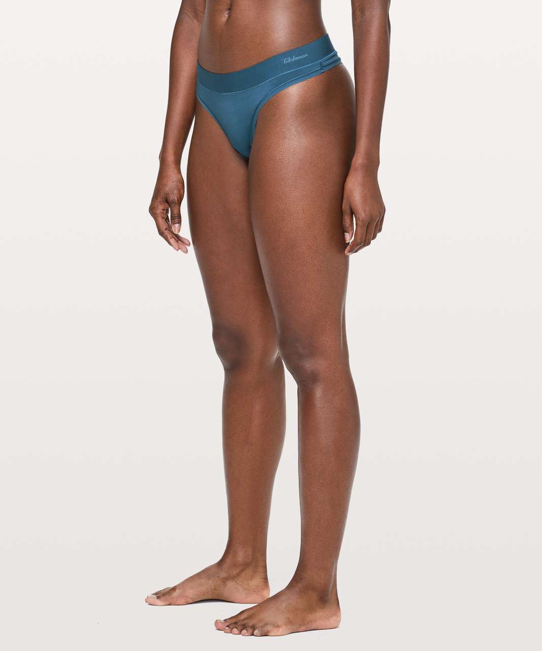 Lululemon Mula Bandhawear Thong - Petrol Blue