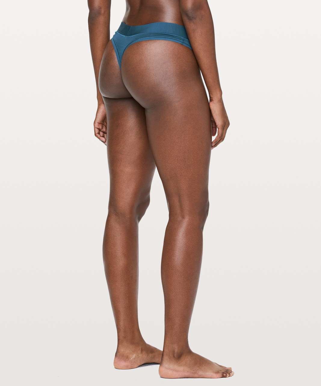 Lululemon Mula Bandhawear Thong - Petrol Blue - lulu fanatics