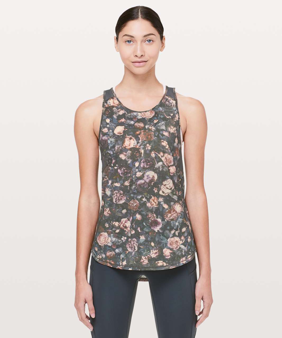 Lululemon Sculpt Tank II - Frosted Rose Multi / Melanite