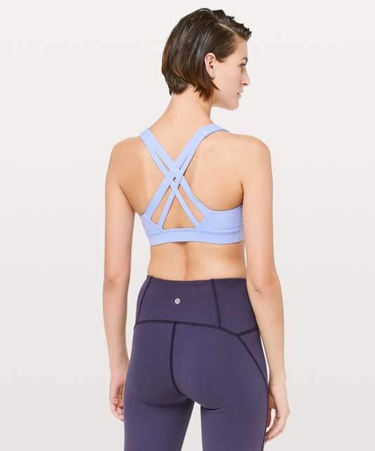 Lululemon Stash N' Run Bra Wee Are From Space Nimbus Battleship / Ice Grey  Size