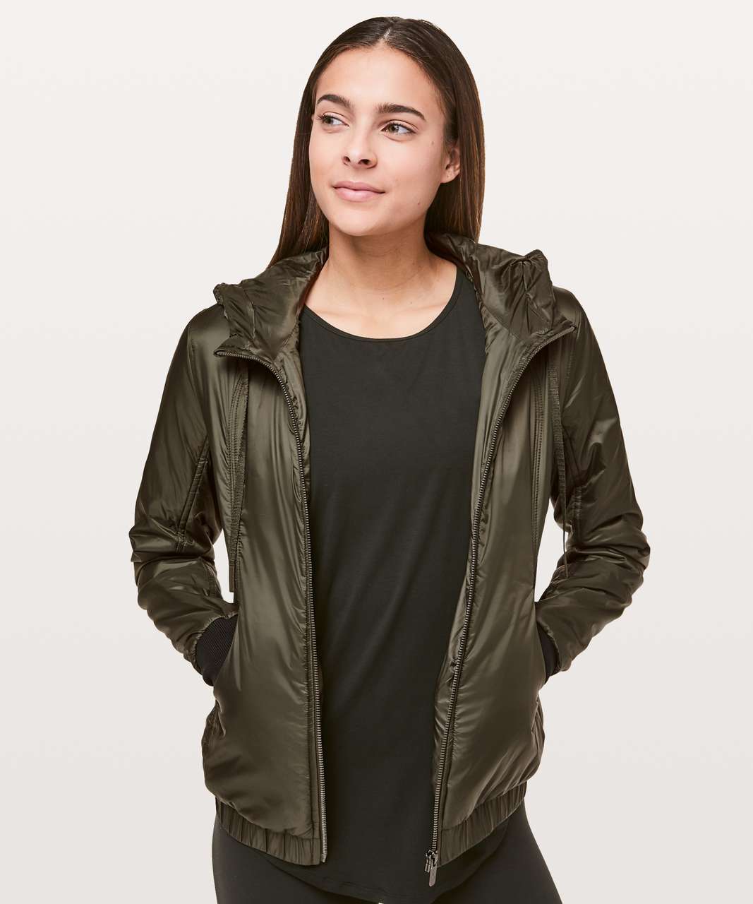 Lululemon Scuba Hoodie *Glyde - Dark Olive