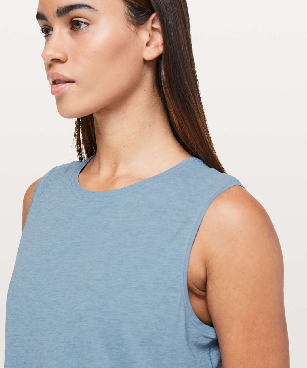 Lululemon Love Sleeveless Tank - Heathered Neptune Blue