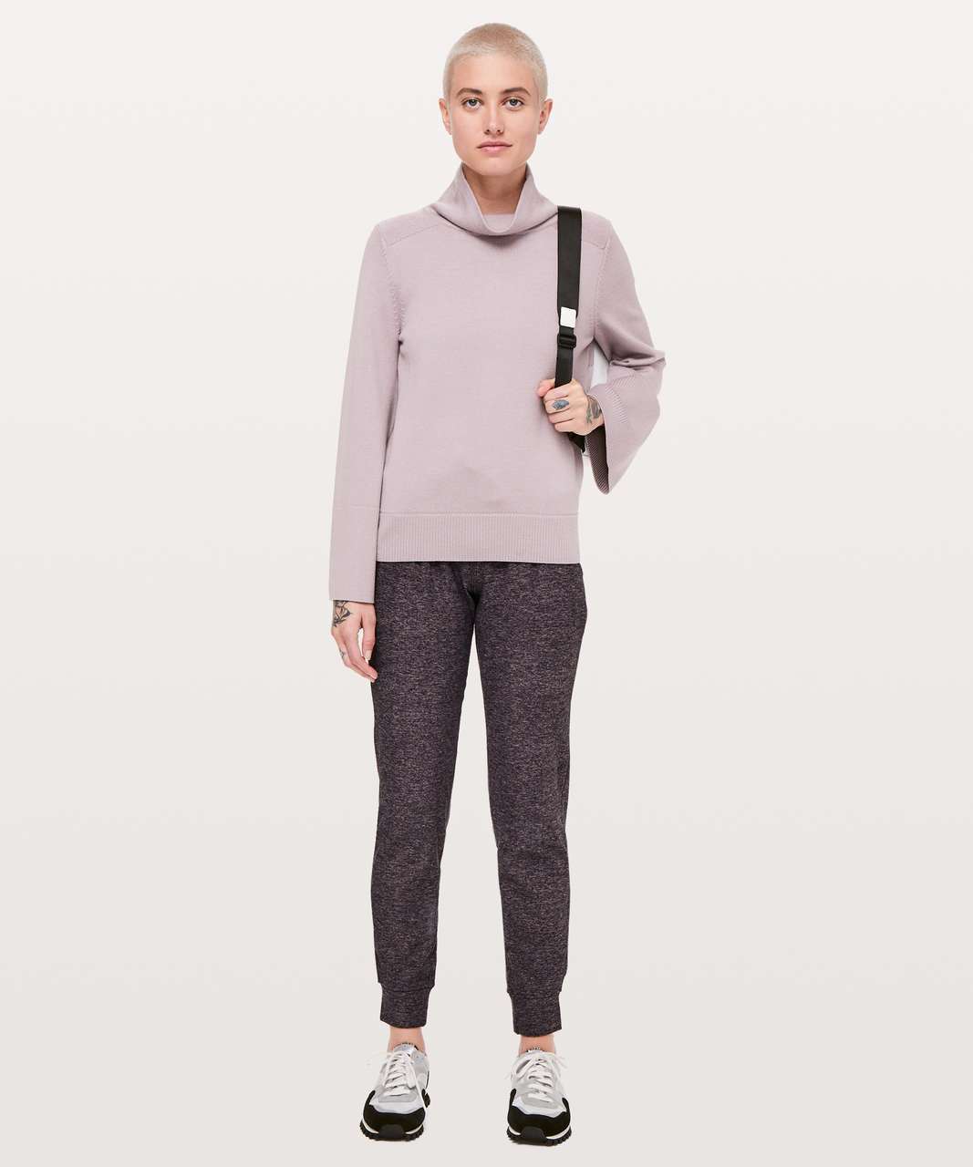 Lululemon Ready To Rulu Pant *Updated 29" - Heathered Spanish Rose / Black