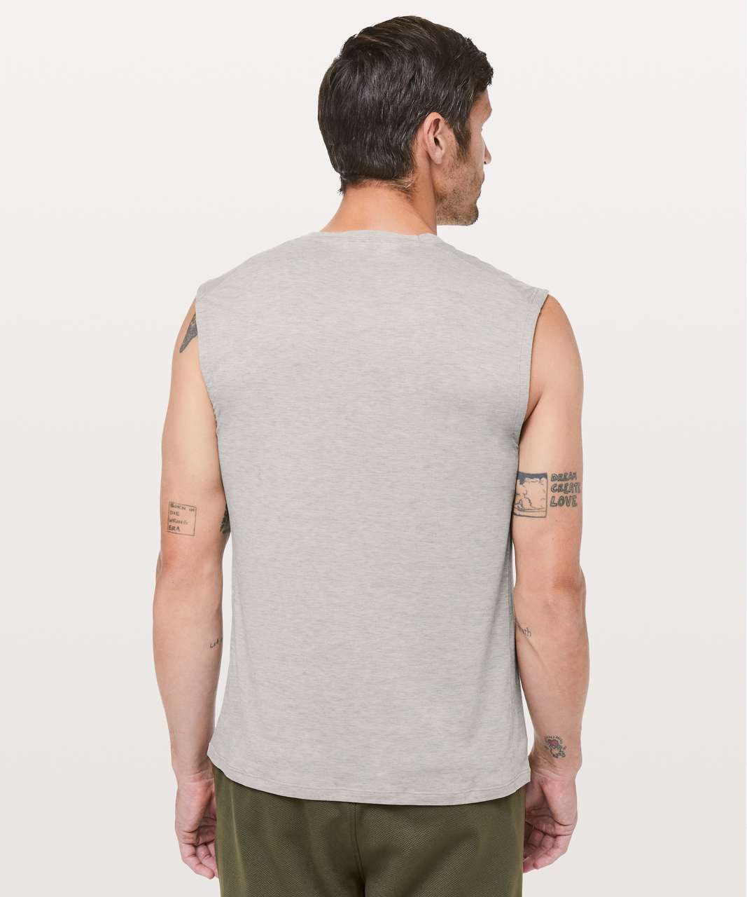 Lululemon Somatic Aero Sleeveless - Heathered Moon Shine