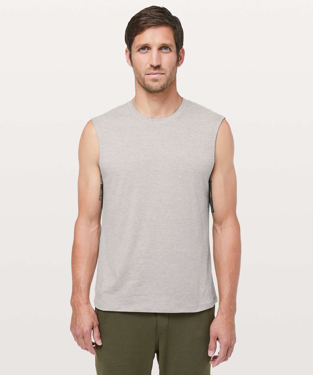 Lululemon Somatic Aero Sleeveless - Heathered Moon Shine