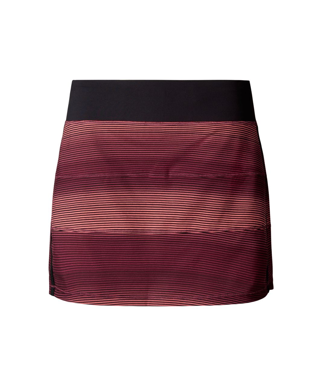 Lululemon Pace Rival Skirt II (Tall) - Simply Radiant Pink Paradise Black / Black