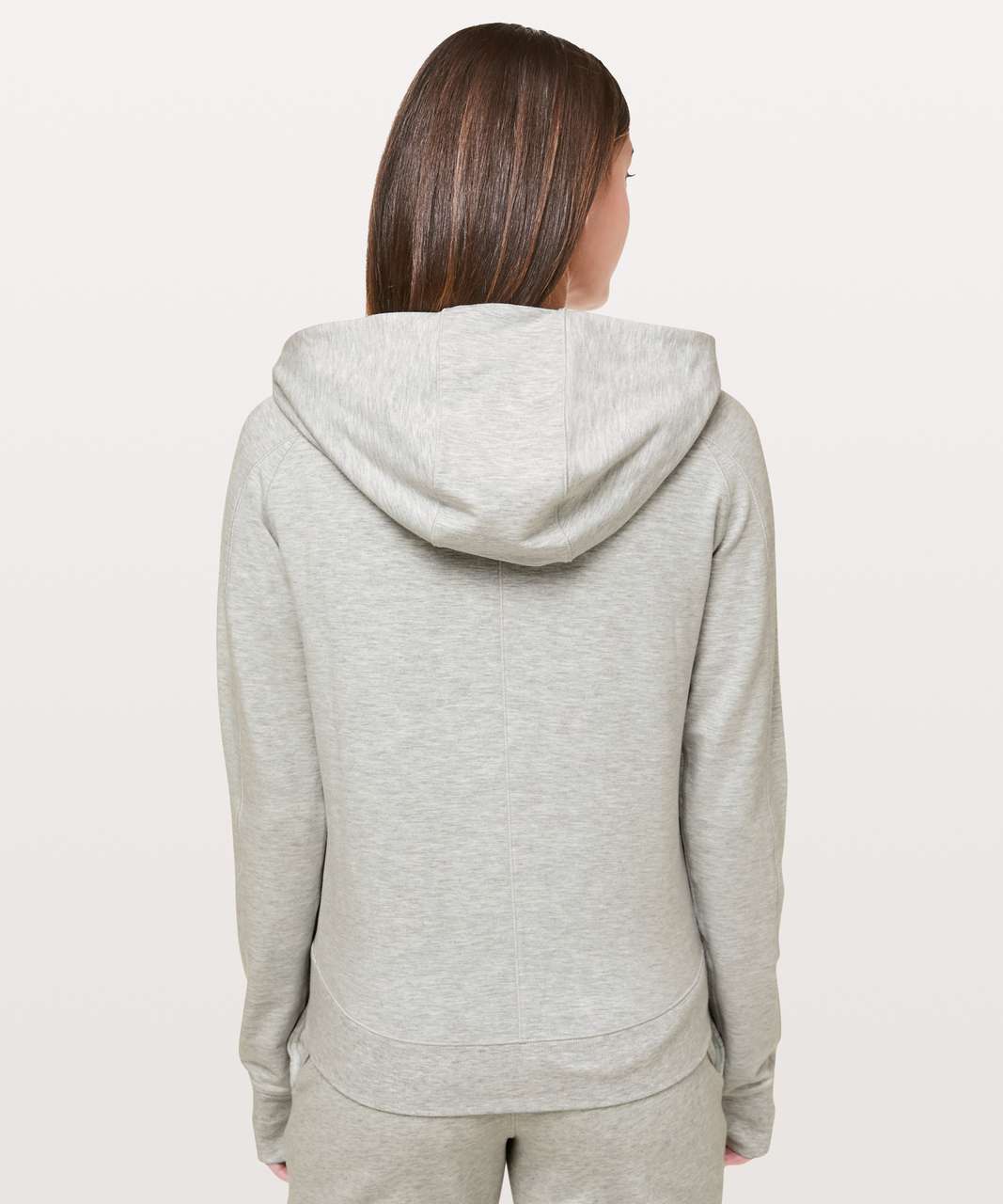 Lululemon Loungeful Hoodie - Heathered Core Ultra Light Grey - lulu fanatics