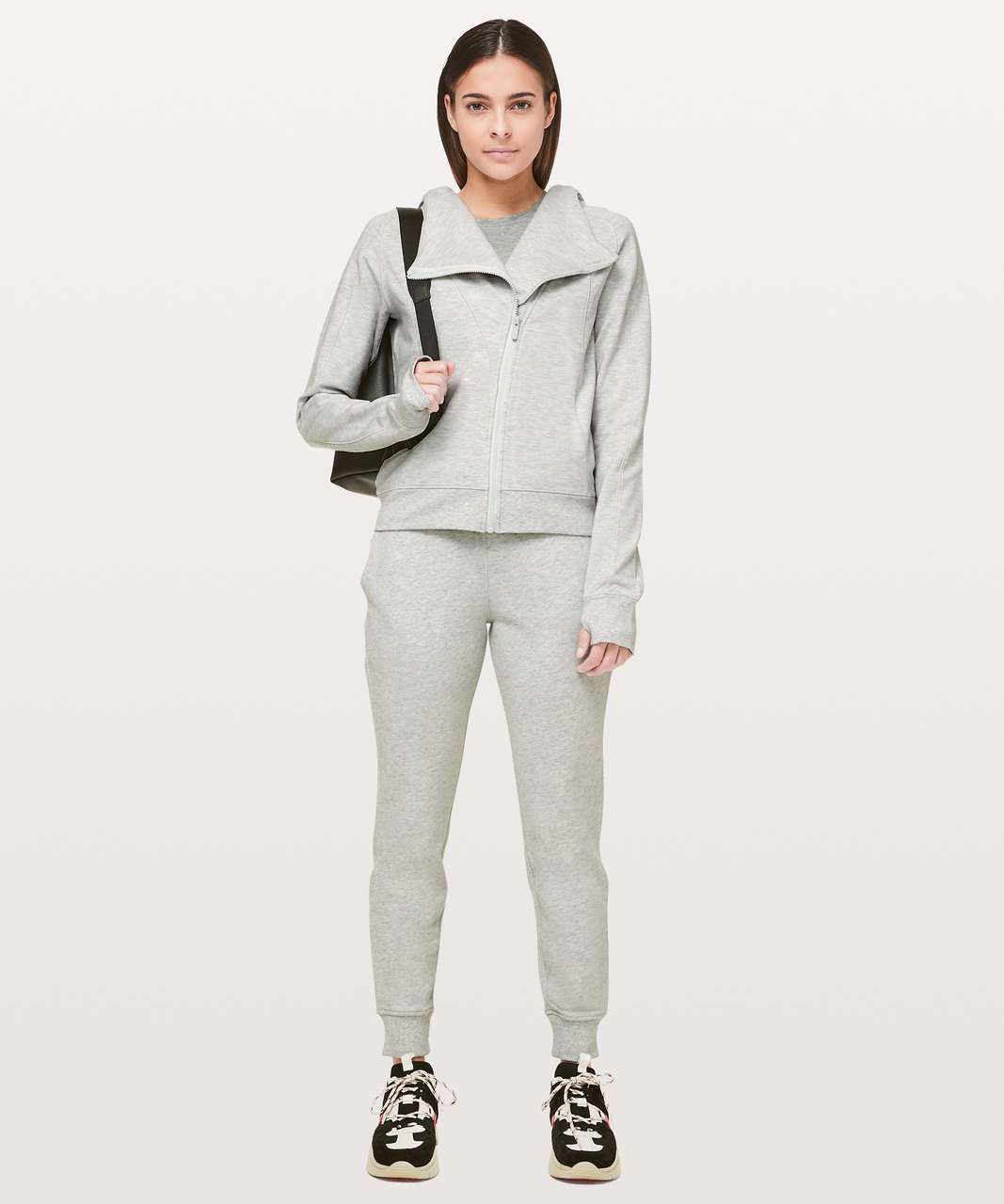 Lululemon Coast Hoodie - Heathered Core Ultra Light Grey - lulu fanatics