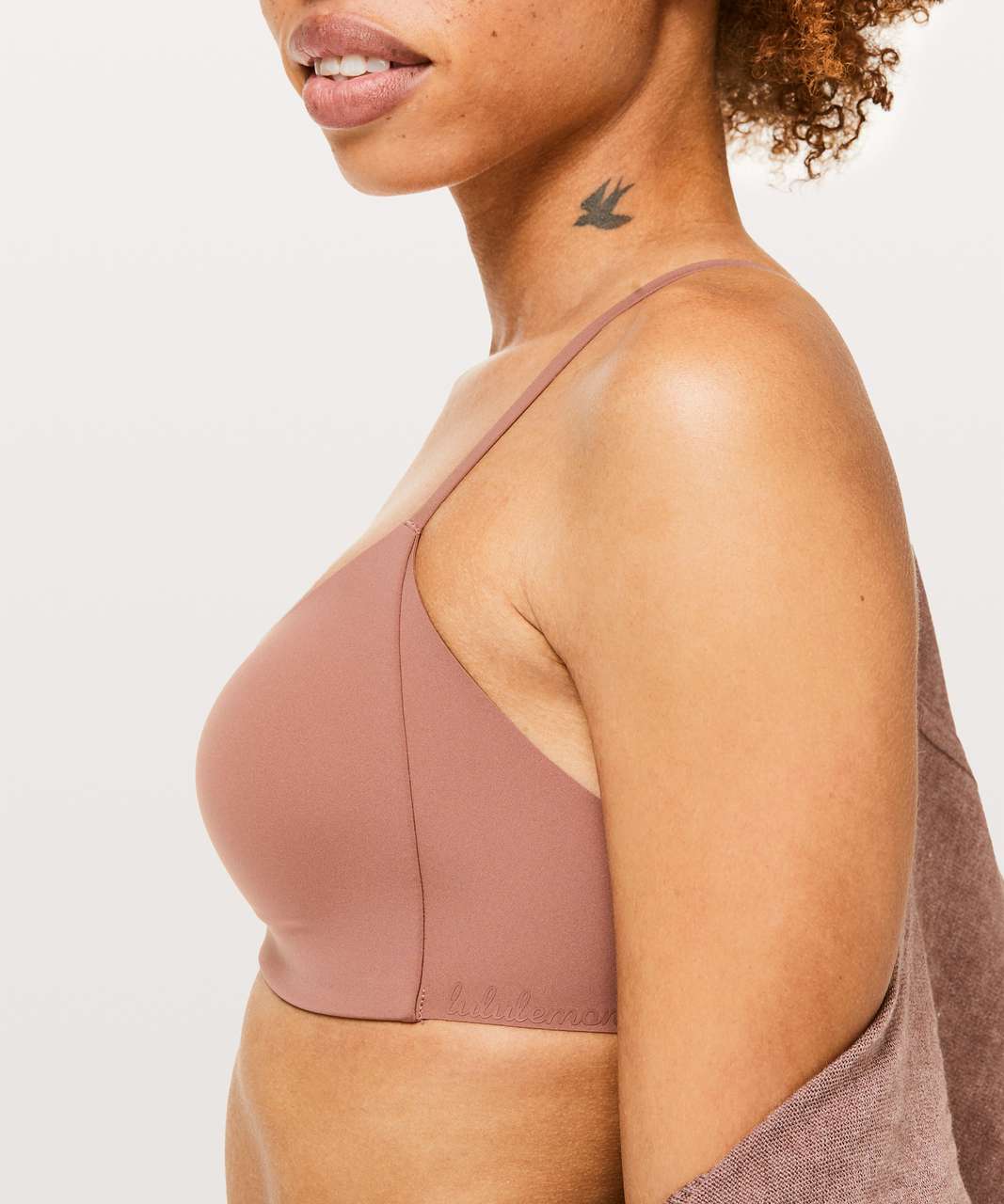 Lululemon Take Shape Bra 36C Soft Padded Light Ultralu Wireless Adjustable  Strap