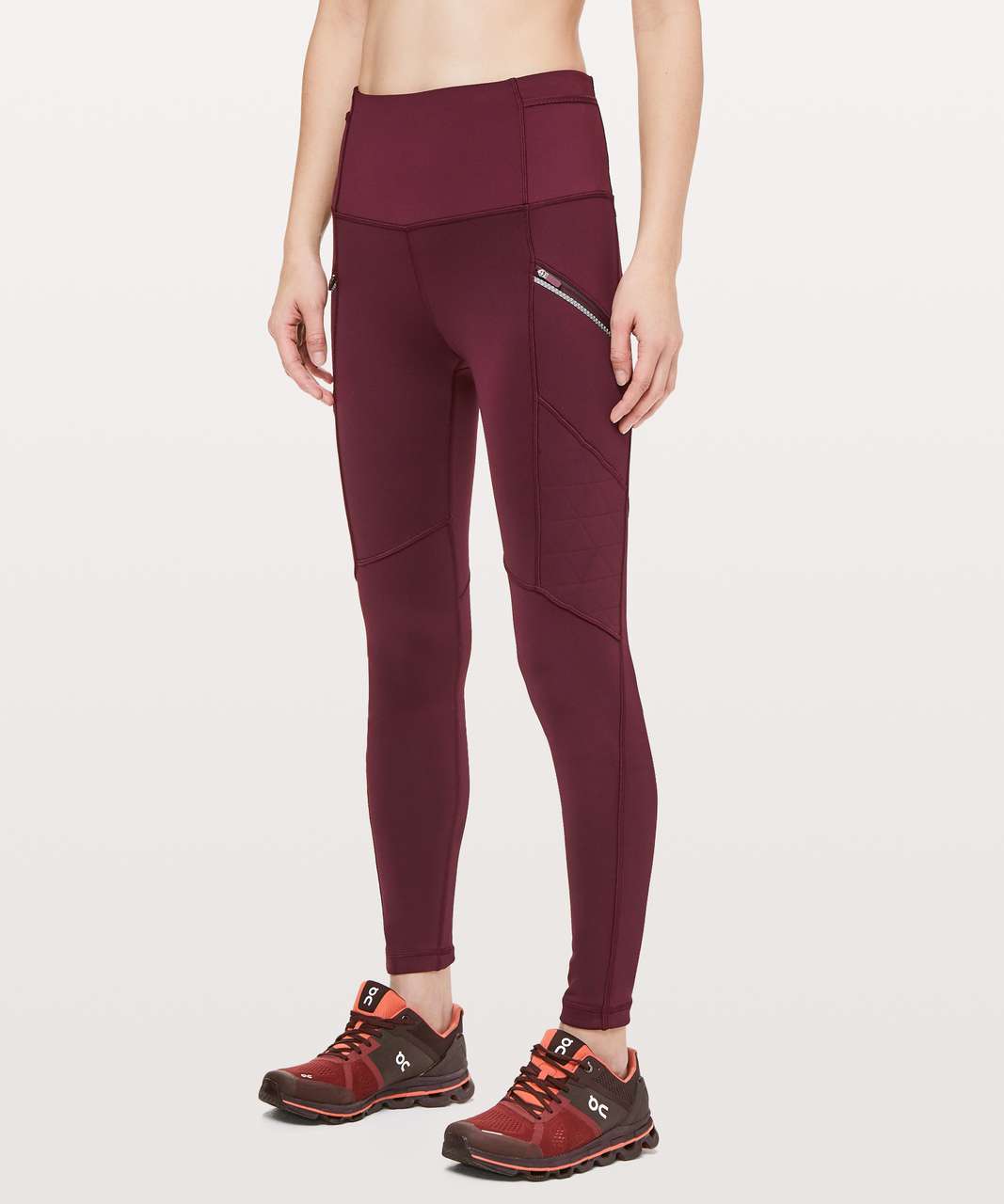 Lululemon Toasty Tech Tight II - Garnet