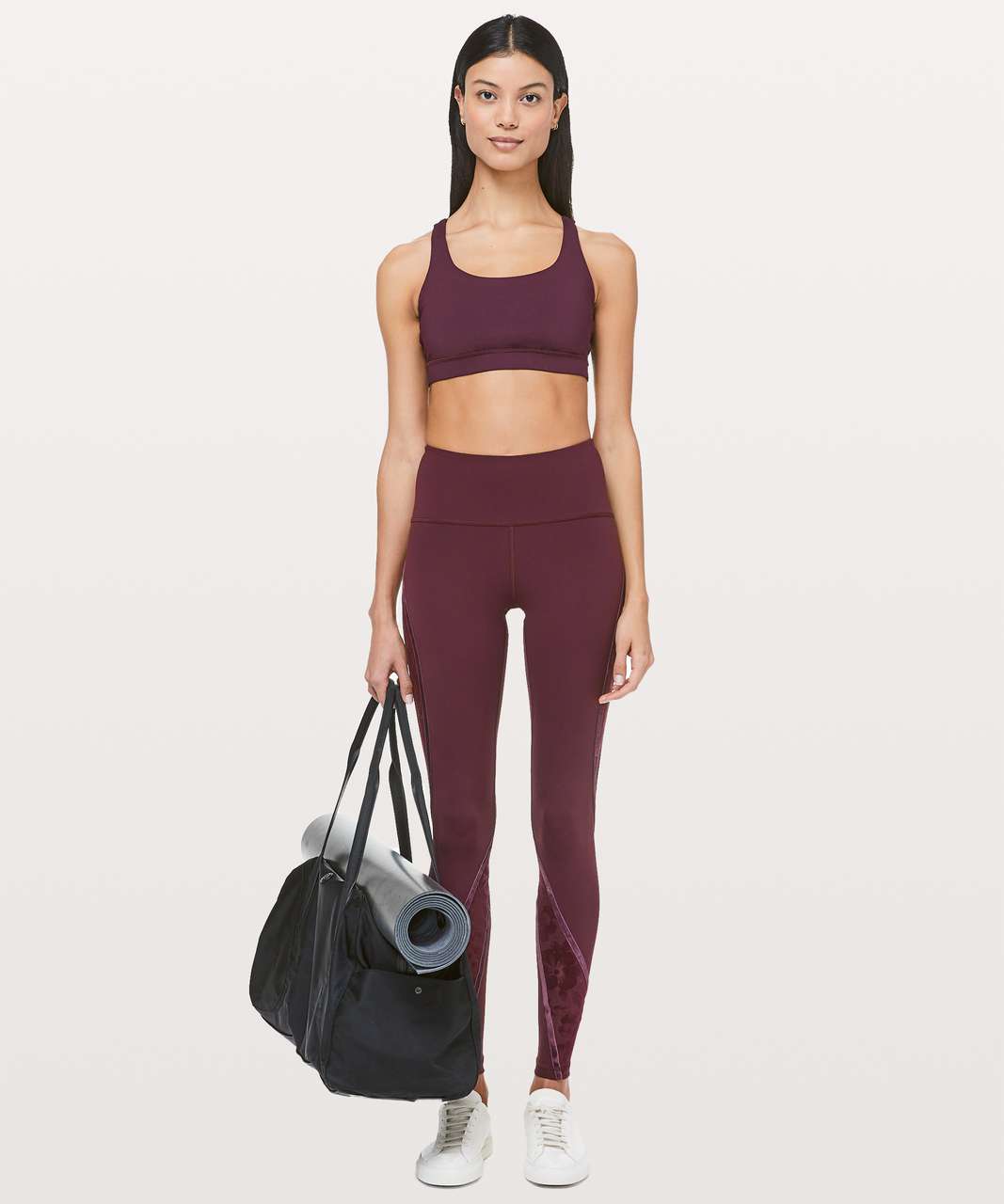 Lululemon Wunder Under High-Rise Tight* Flocked 28 - Dark Adobe / Scatter  Floral Dark Adobe Dark Adobe - lulu fanatics