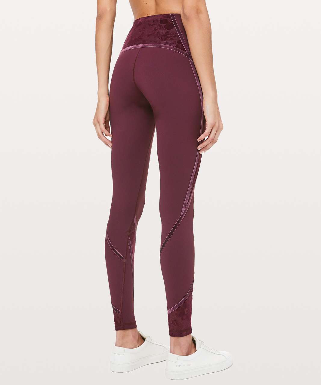 Lululemon Colour Me Ombre Crop *21 - Dark Adobe / Blush Berry / Violet Red  - lulu fanatics