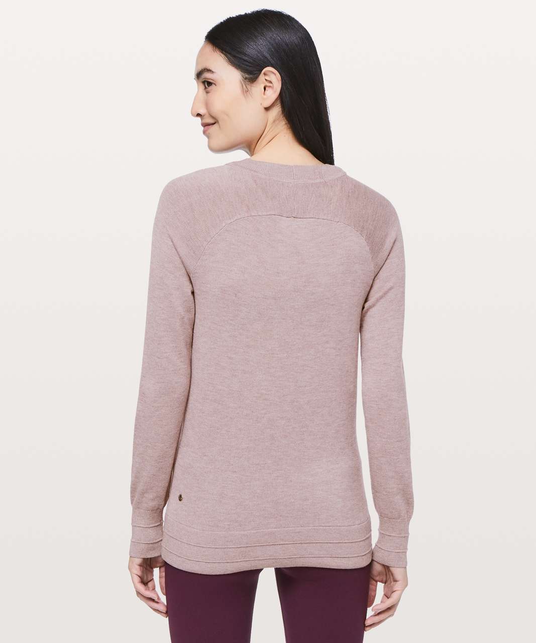 Lululemon Apres Your Way Sweater - Heathered Smoky Blush