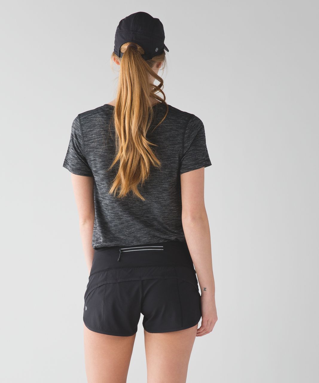 Lululemon Run: Speed Short *Block-It Pocket 2.5" - Black