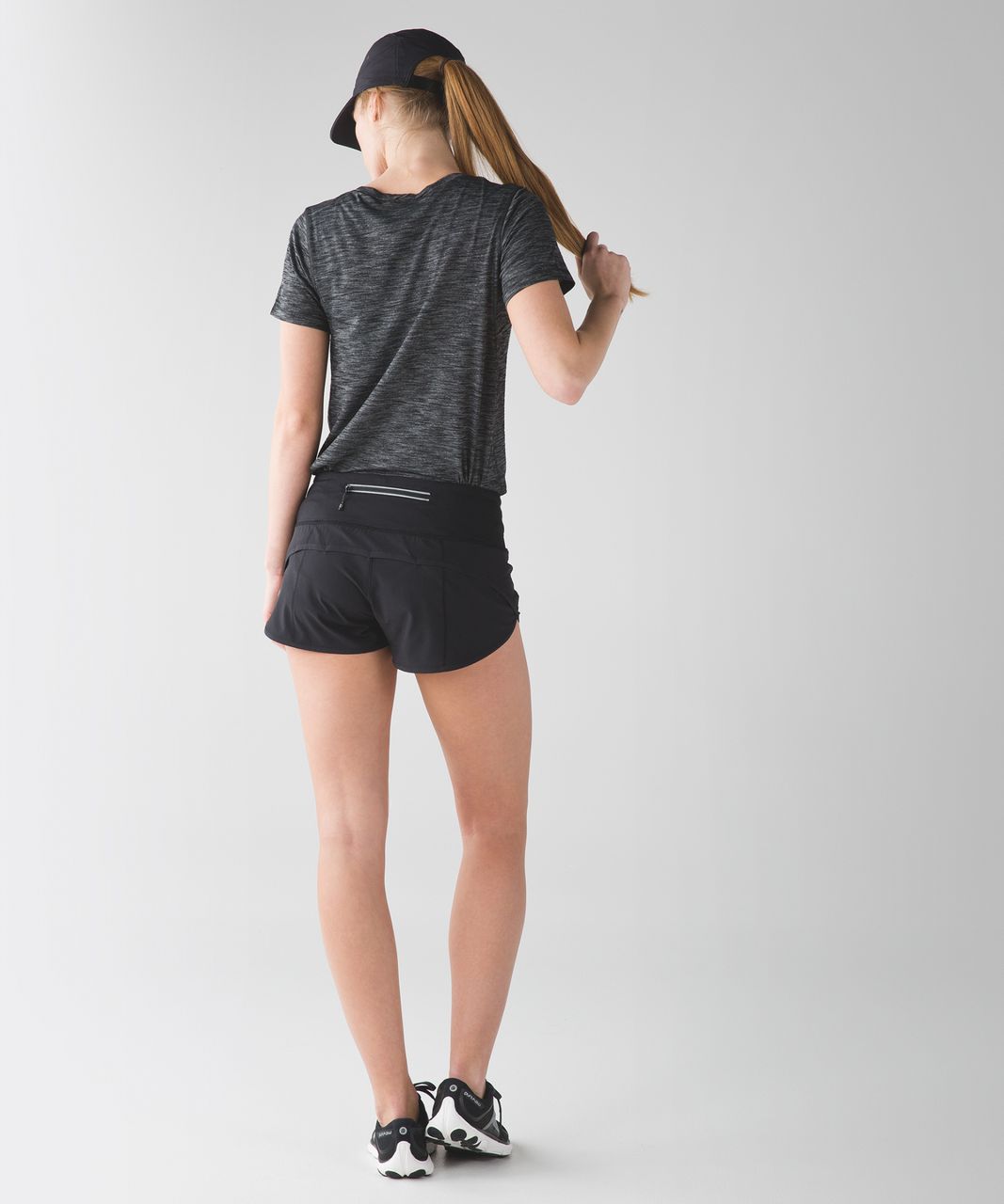 Lululemon Run: Speed Short *Block-It Pocket 2.5" - Black