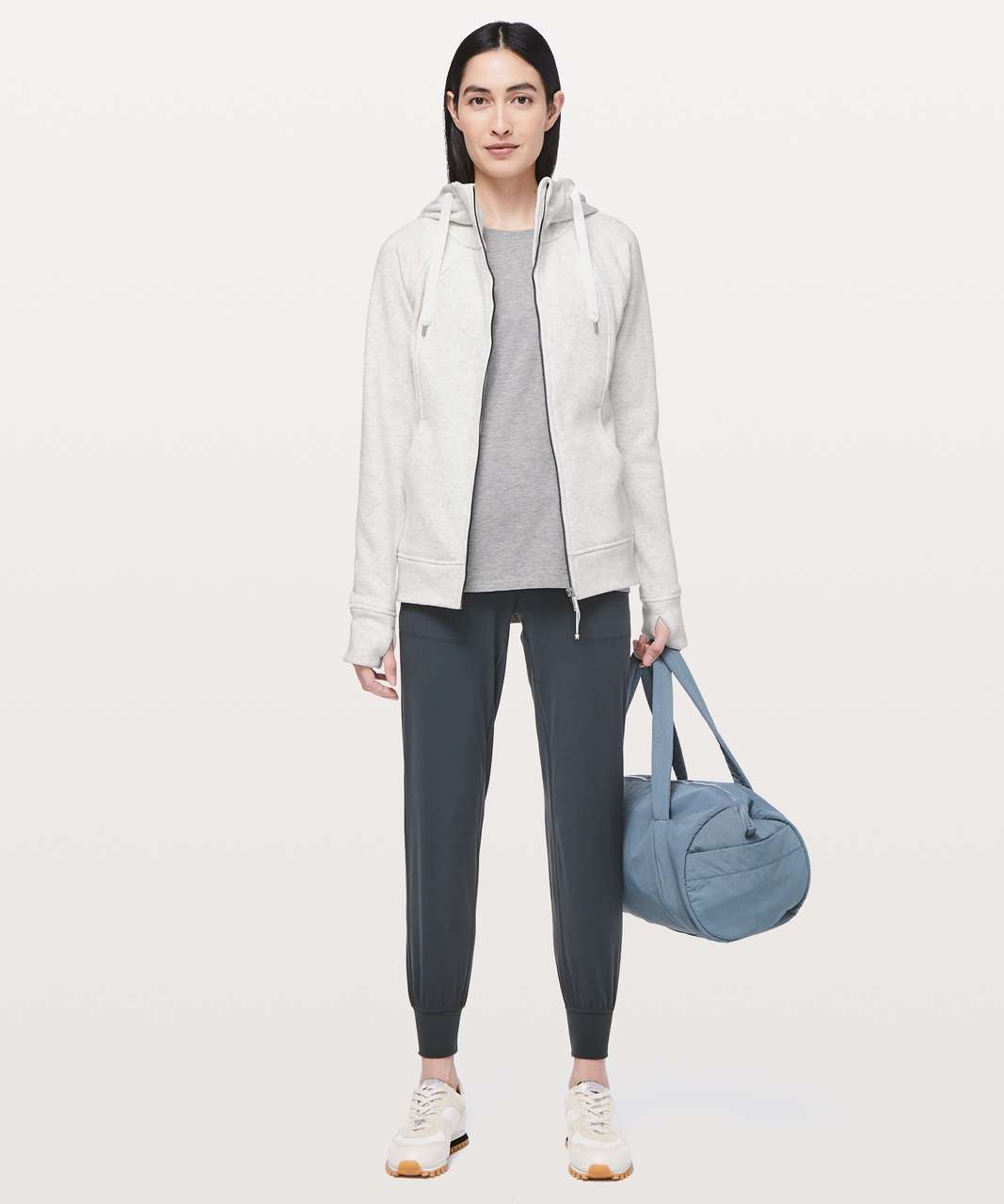 Lululemon Scuba Hoodie *Plush - Heathered Alpine White / Alpine