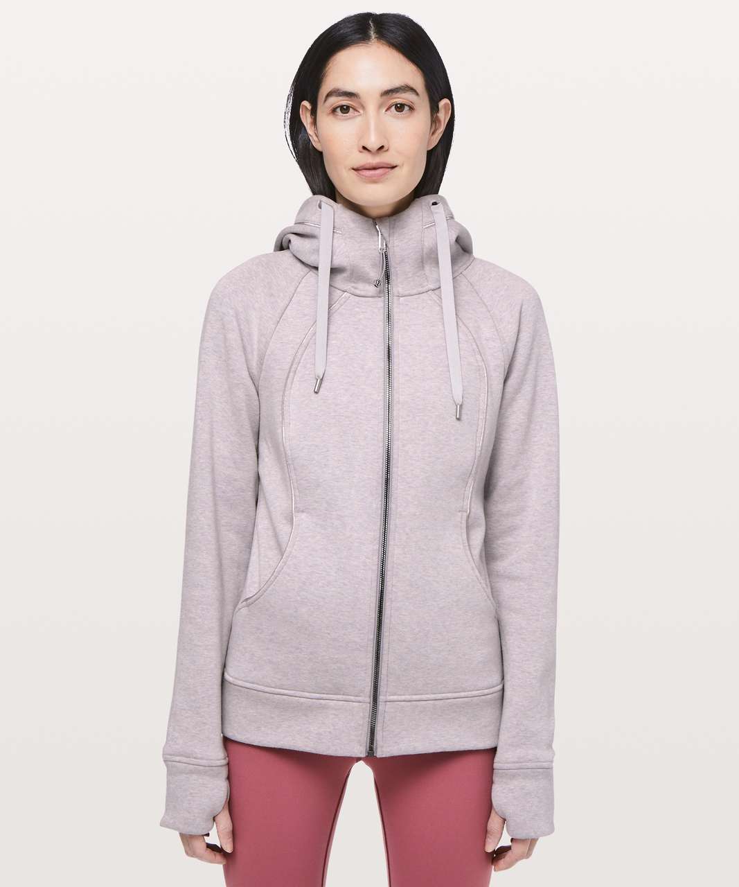 Lululemon Scuba Hoodie *Plush - Heathered Iced Iris / Dark Chrome - lulu  fanatics