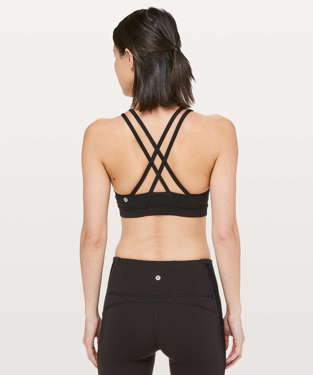 Lululemon Energy Bra Flocked - Black