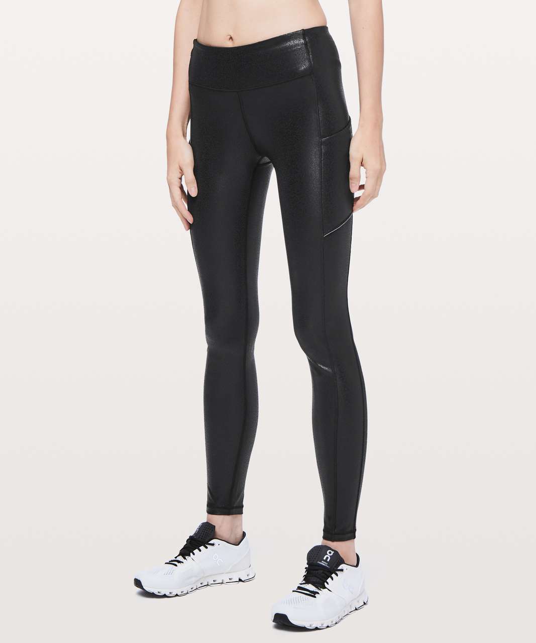 Lululemon Speed Up Tight 28 *Brushed Full-On Luxtreme - Black - lulu  fanatics