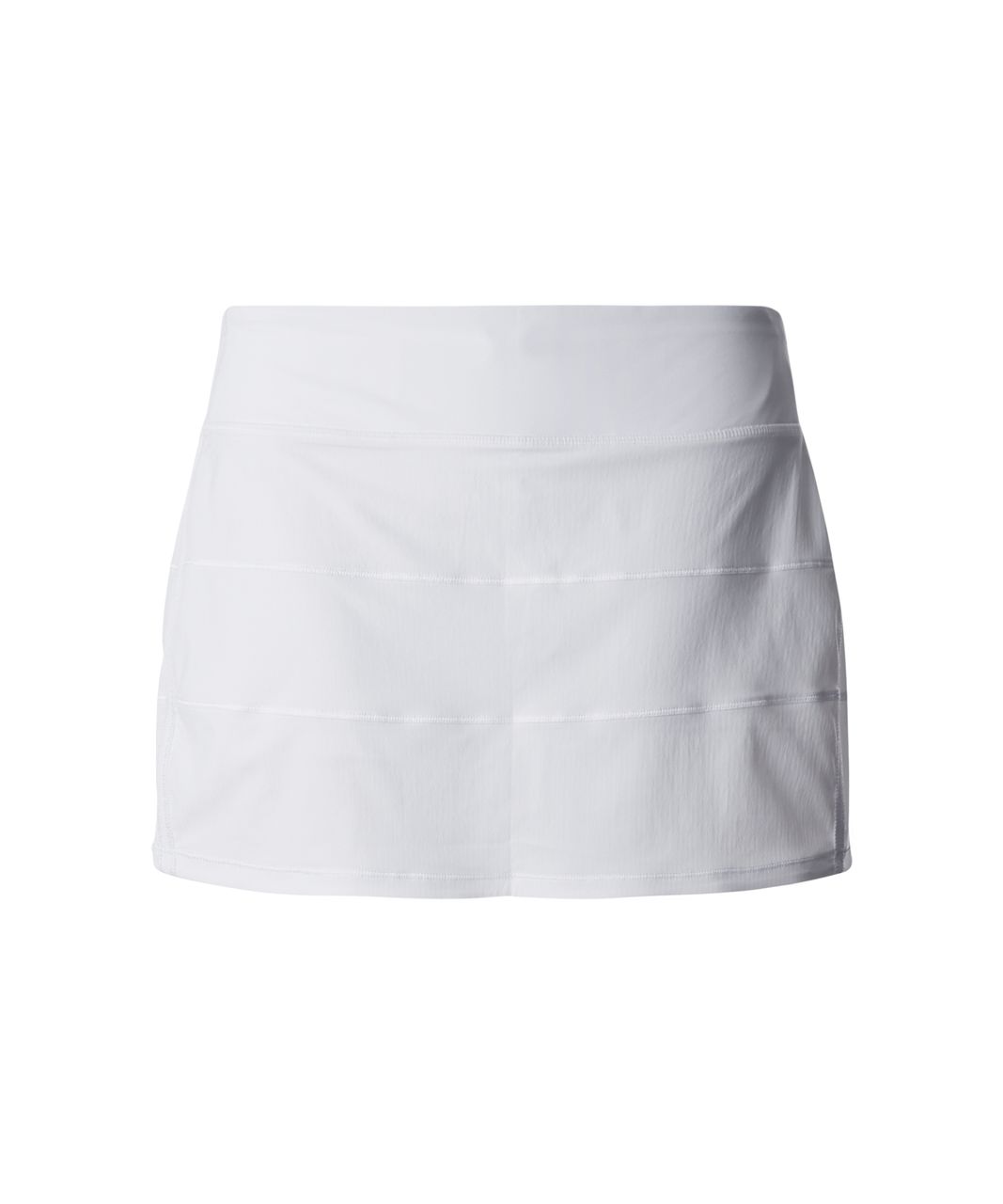 Lululemon Pace Rival Skirt II (Tall) White lulu fanatics