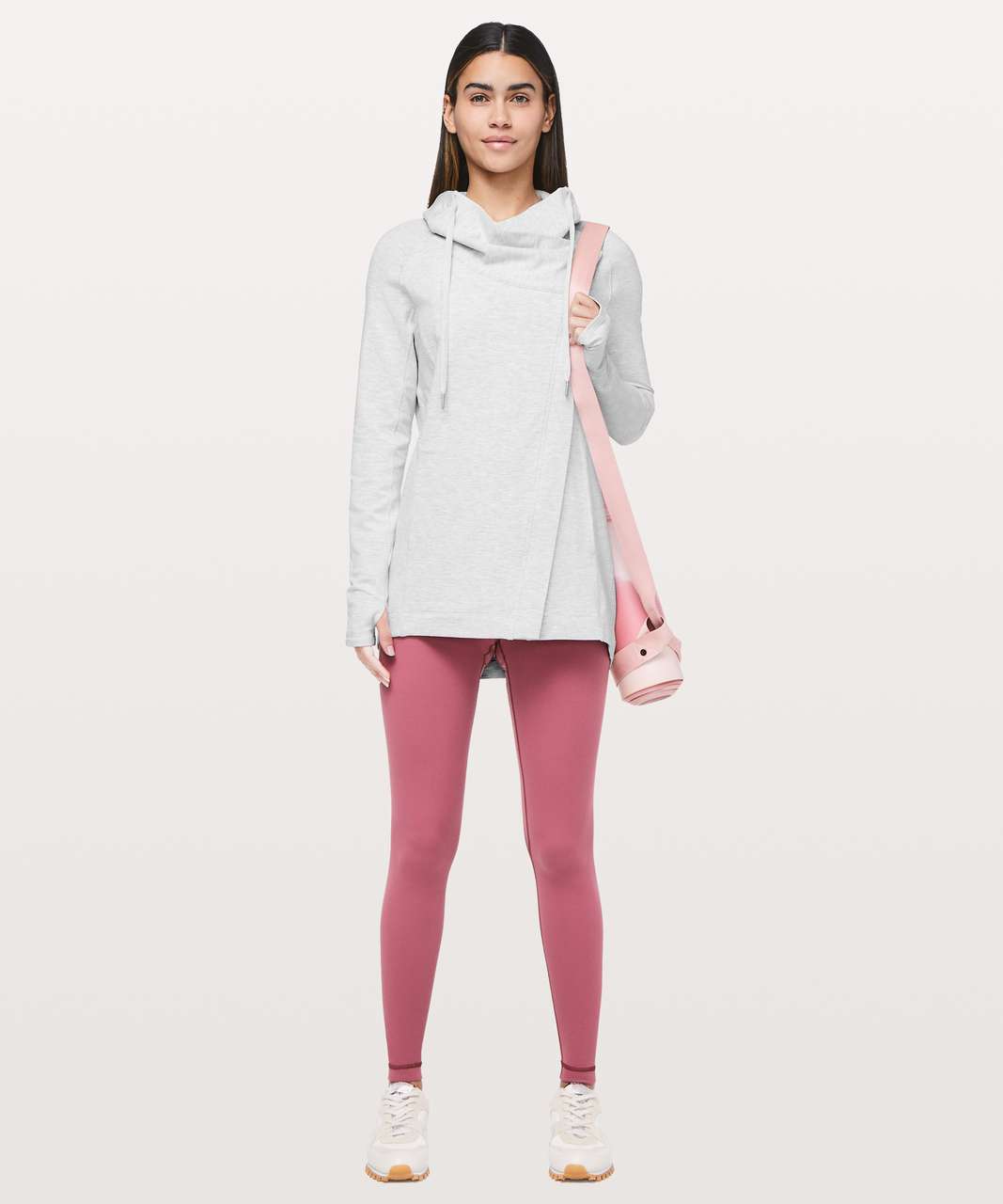 Lululemon 5 Year Basic V *Updated Fit - Heathered Core Ultra Light