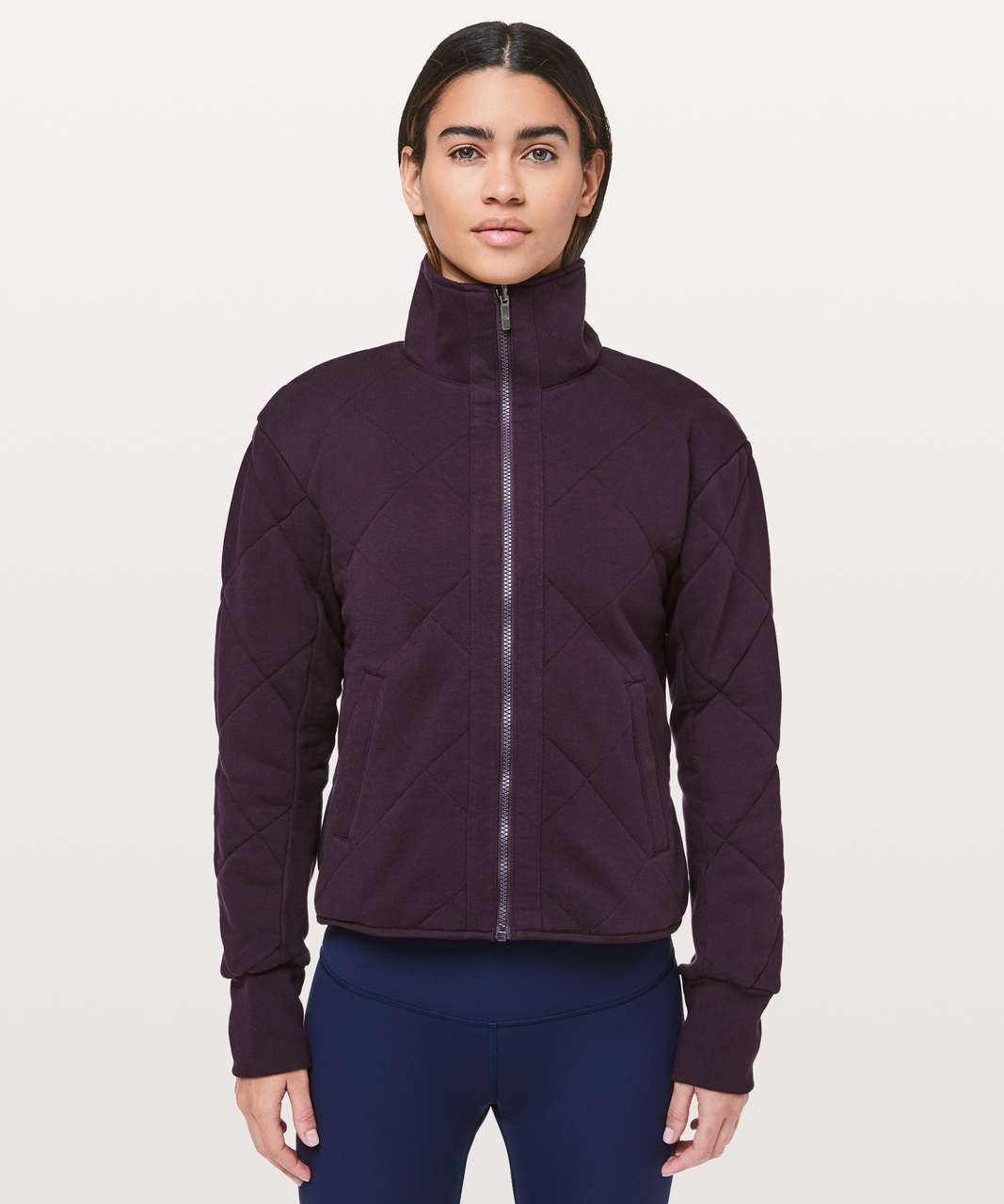 Lululemon Reversible Fleece Jacket - Black - lulu fanatics