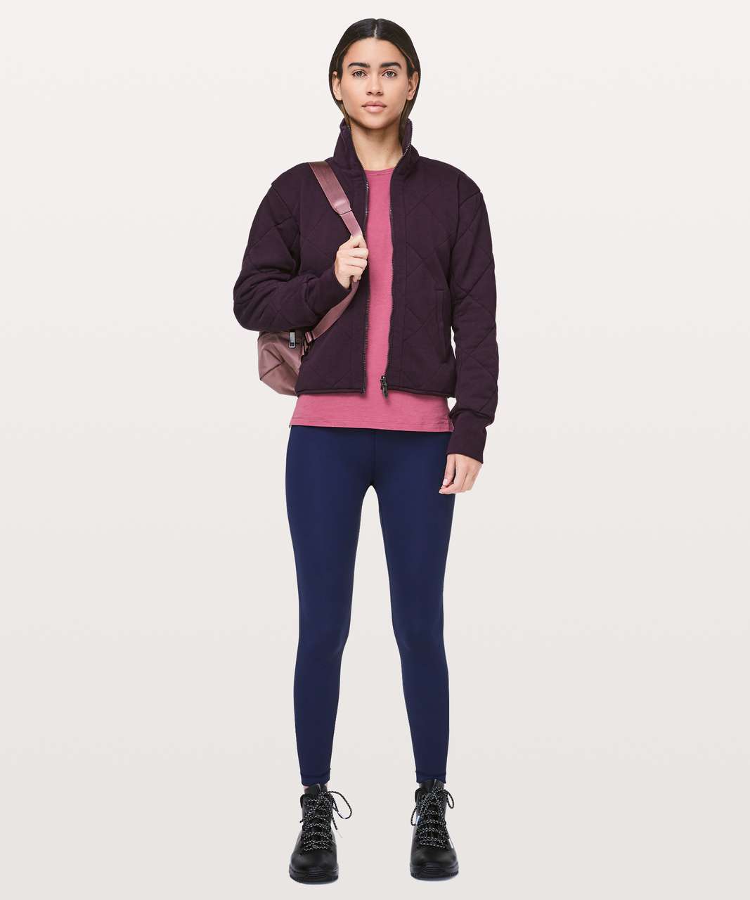 Lululemon Forever Warm Jacket - Black Cherry