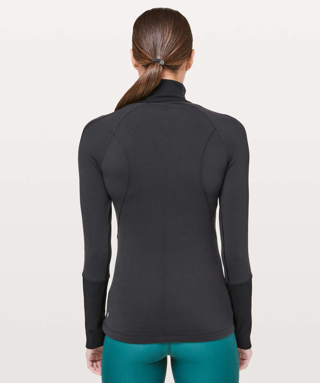 Lululemon Brisk Running 1/2 Zip - Black