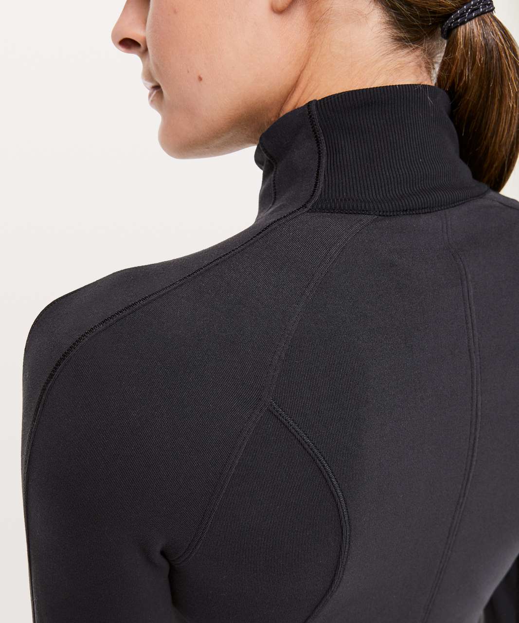 Lululemon Brisk Running 1/2 Zip - Black